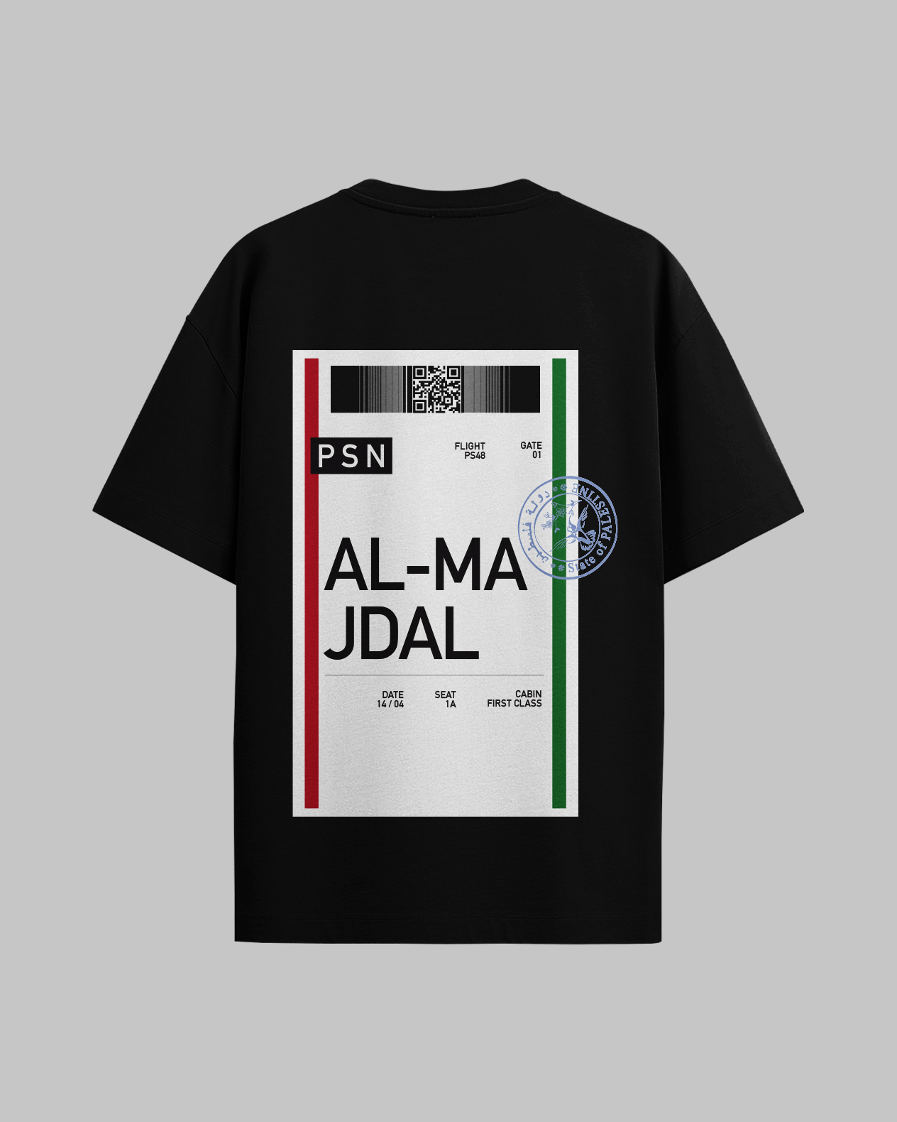 Palestine Boarding Pass Tee